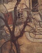 Cour d'atelier (mk38), Amedeo Modigliani